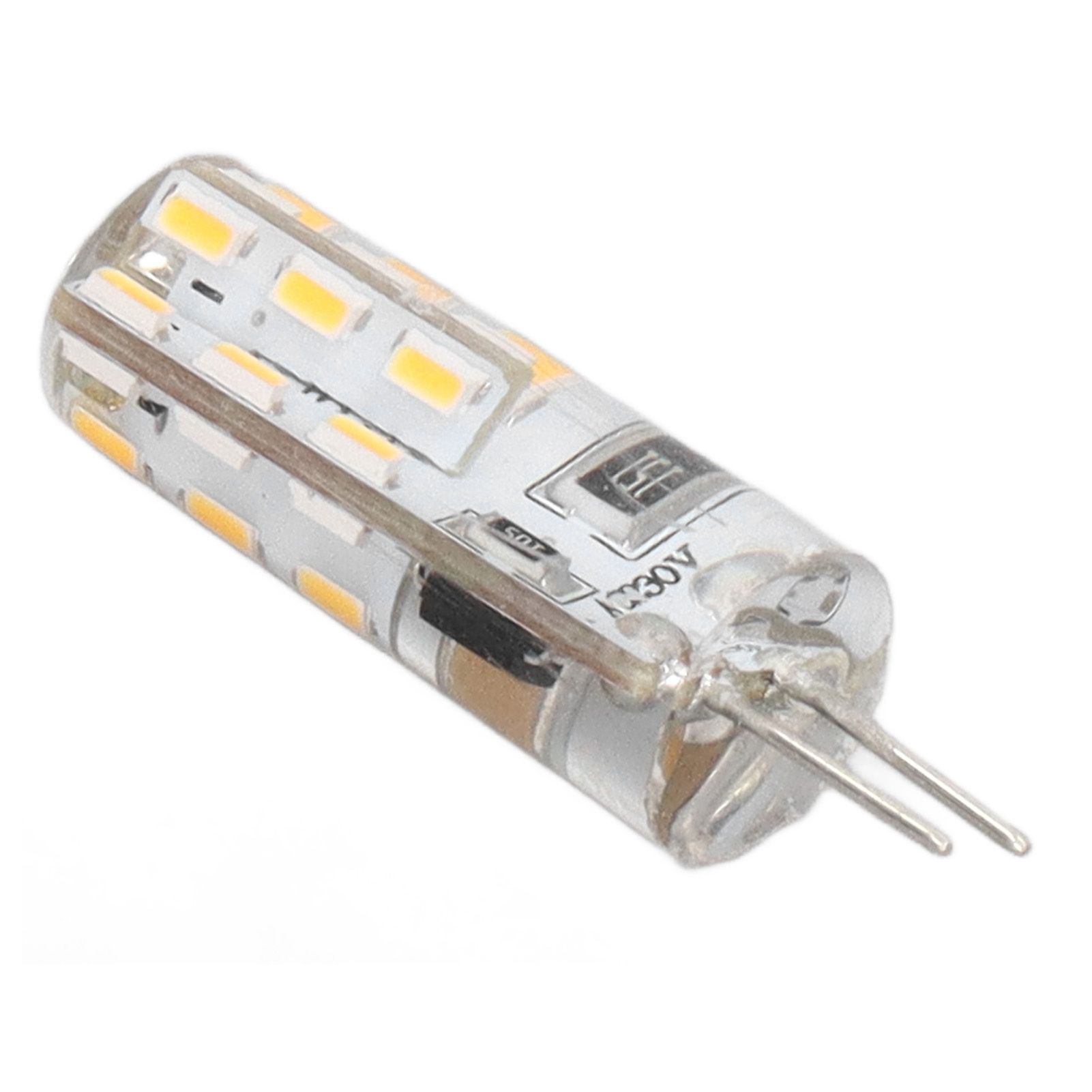 10 Pcs G4 LED Bulbs Bi Pin Base Silicone Warm White 3000K 1.5W AC220V 110LM view 14
