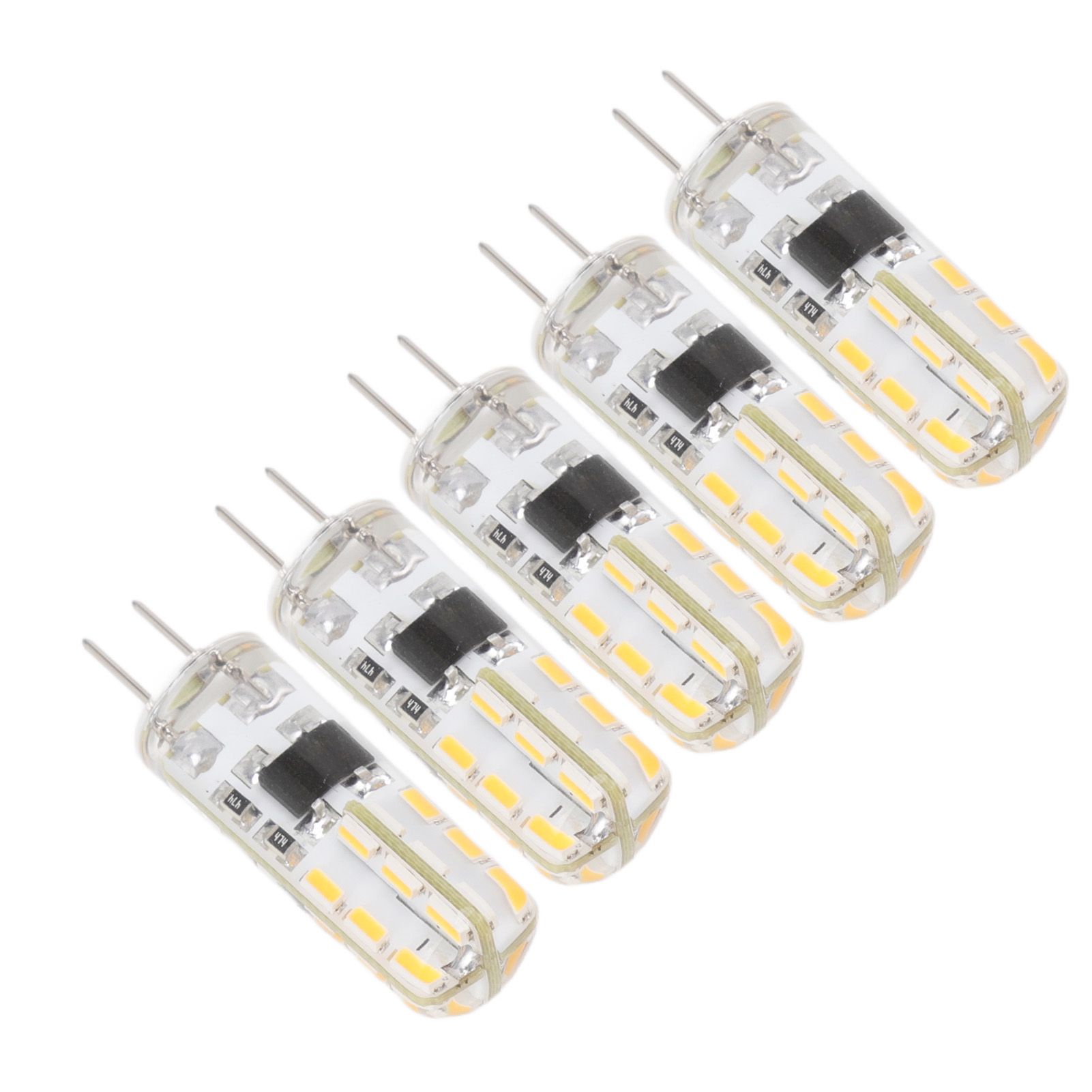 10pcs G4 LED Bulb Double Feet Base 1.5W AC110V 110LM Silicone Light Bulb for view 3
