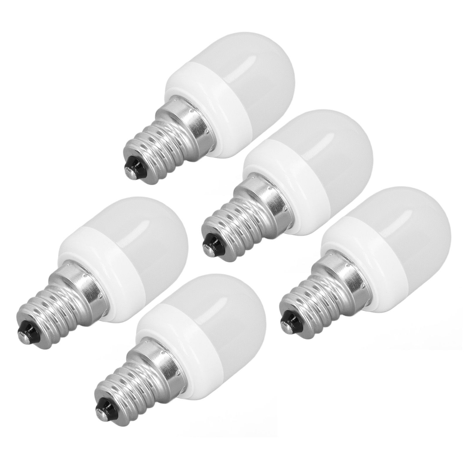 5pcs Light Bulbs E12 Thread Soft Light 1.5W 75LM LED Light Bulbs for Desk Lamp view 6