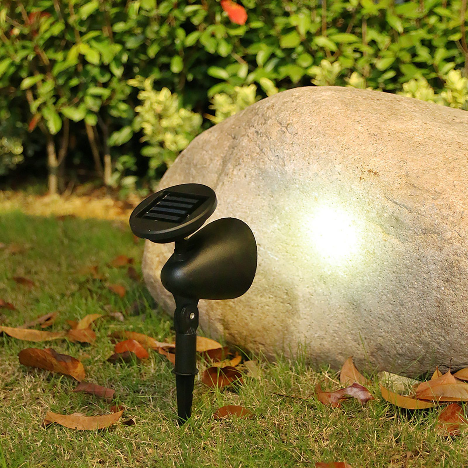 Outdoor Solar Spotlight LED Lamp Waterproof Garden Lamp Ground Lawn Light for view 2