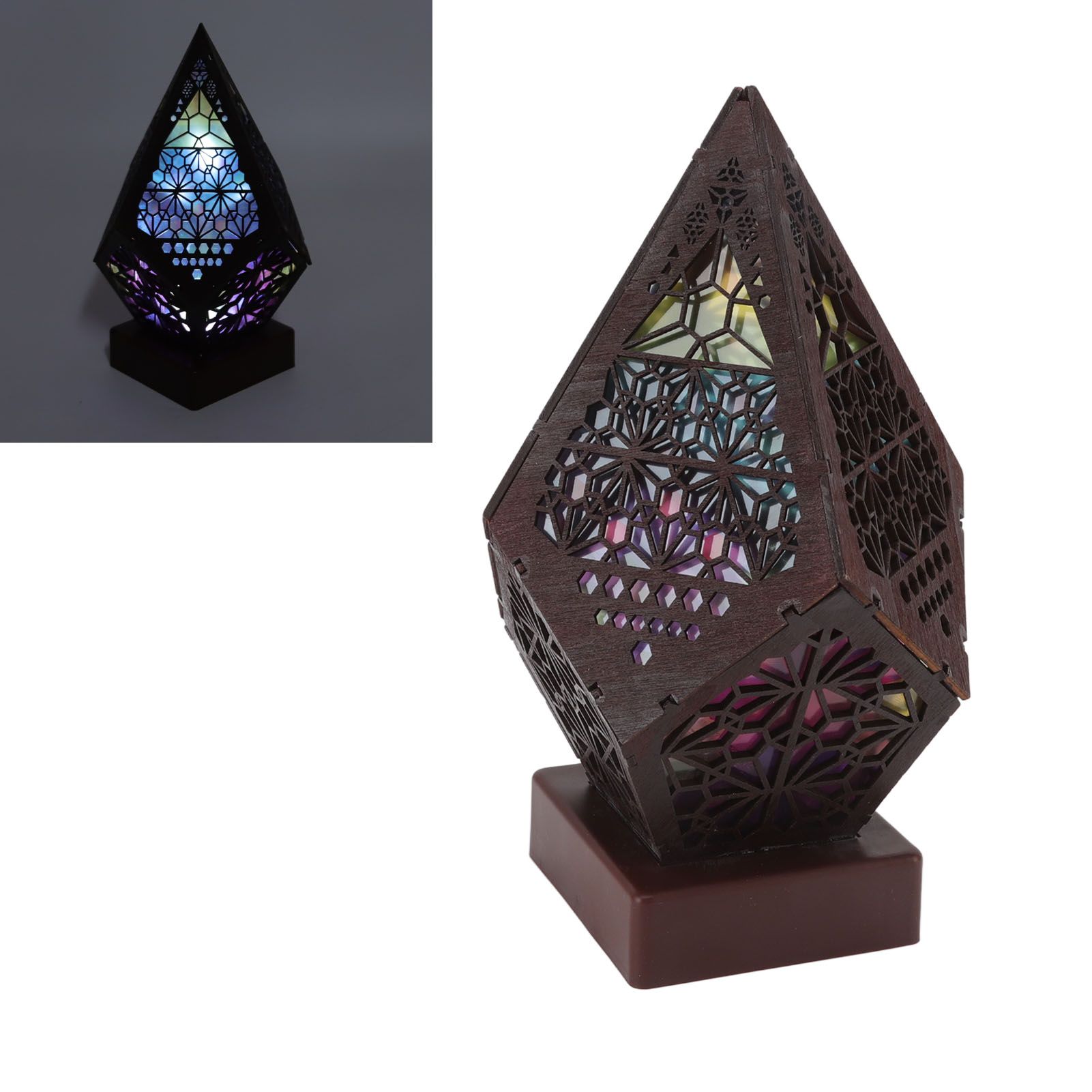 Colorful Bohemian LED Night Light Polar Star Starry Sky Floor Projection Lamp view 9