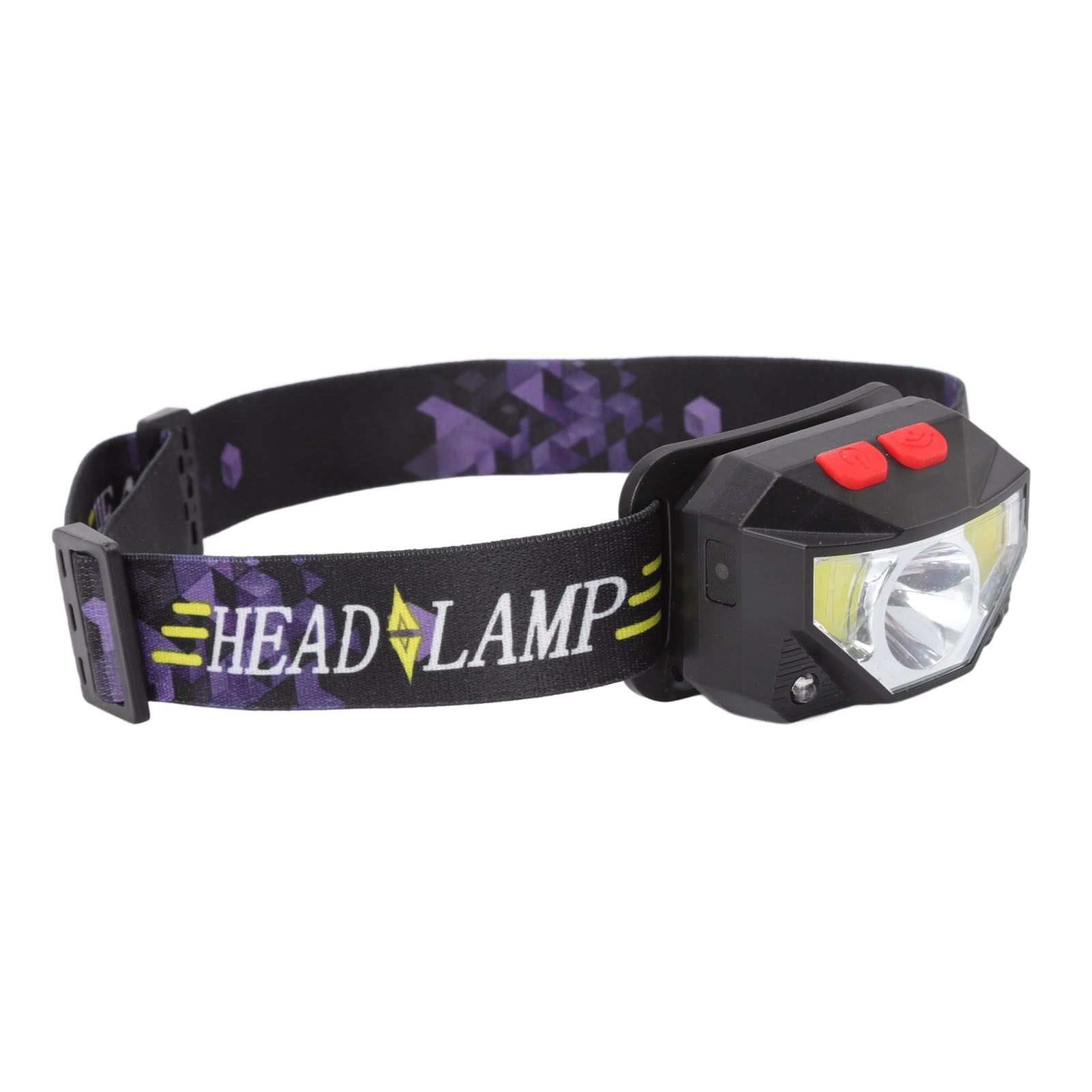 LED Outdoor Headlamp ABS Mini Multifunction USB Charging COB Sensor Head view 5