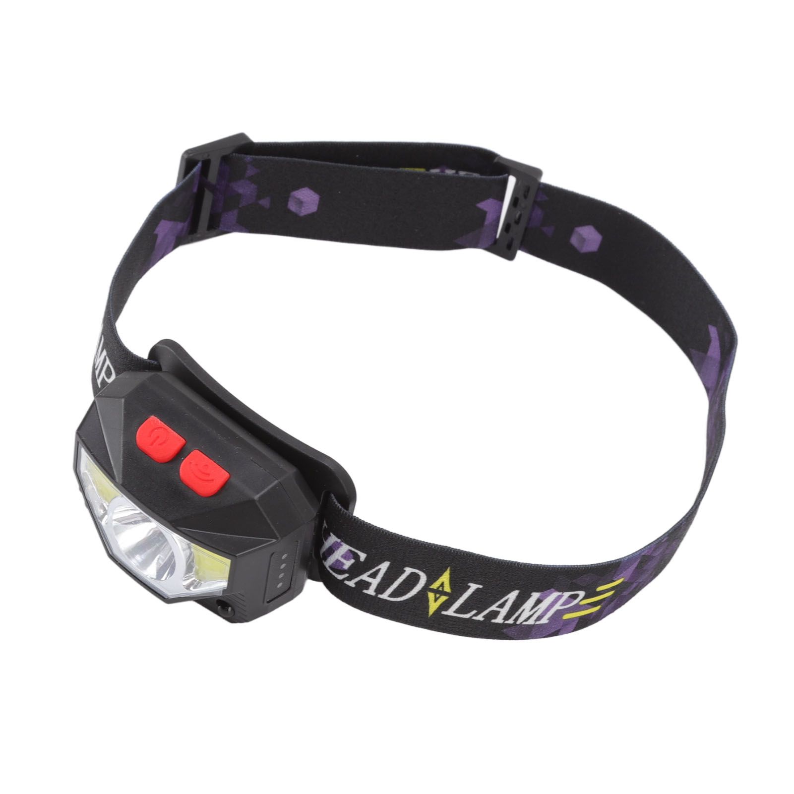 LED Outdoor Headlamp ABS Mini Multifunction USB Charging COB Sensor Head view 7