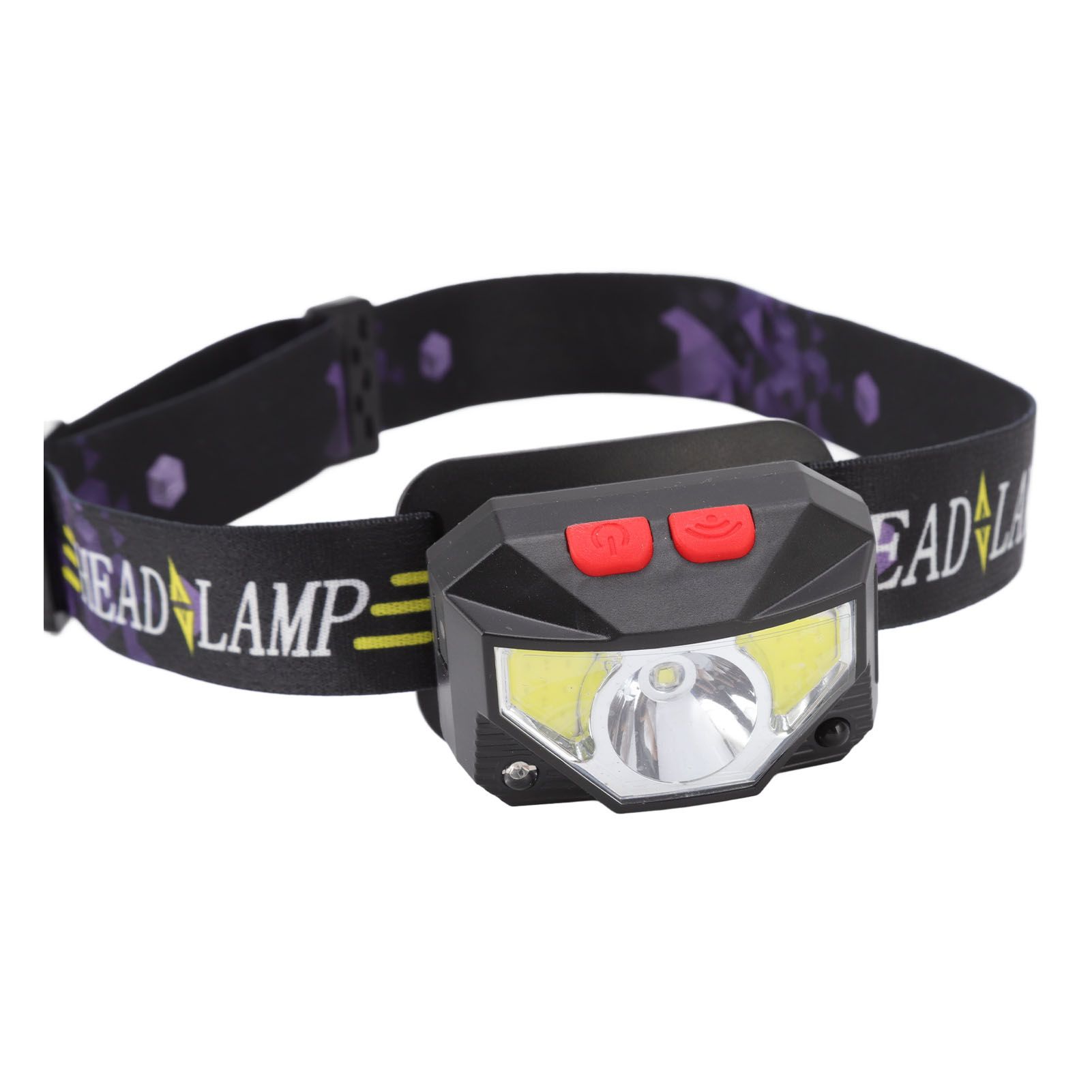 LED Outdoor Headlamp ABS Mini Multifunction USB Charging COB Sensor Head view 8
