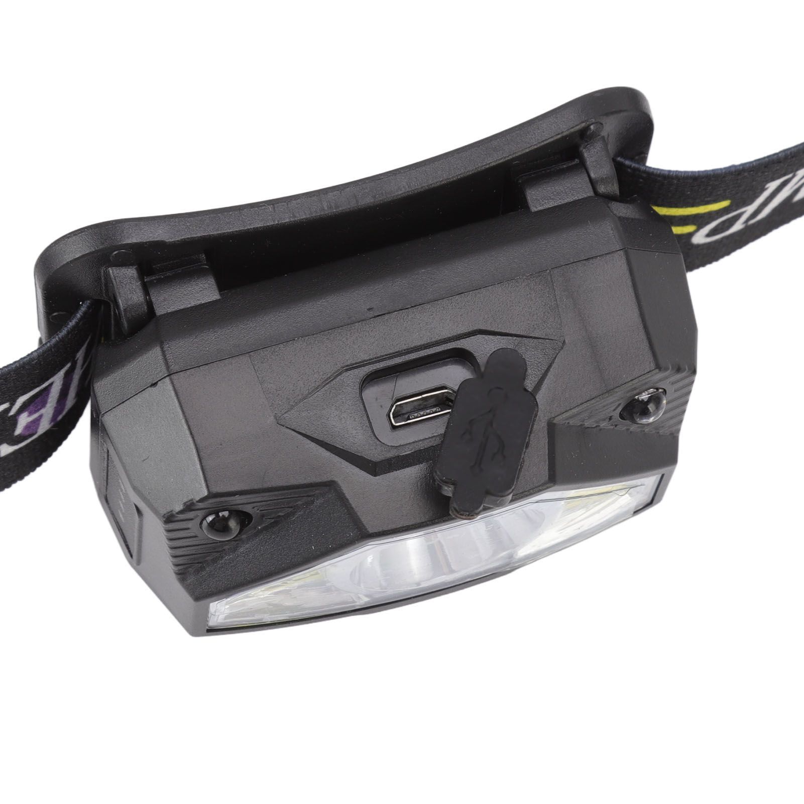 LED Outdoor Headlamp ABS Mini Multifunction USB Charging COB Sensor Head view 13