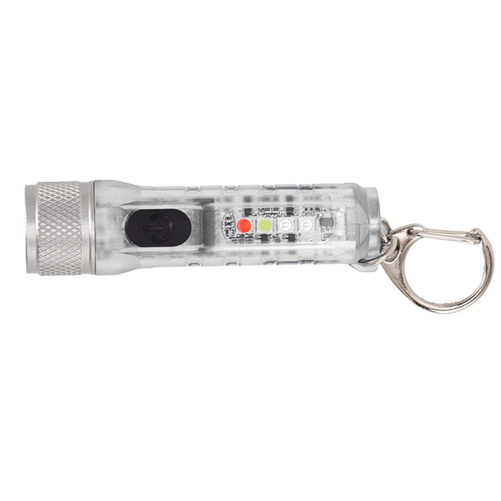 Keychain Flashlight Long Range Super Bright LED Flashlight USB Rechargeable view 3