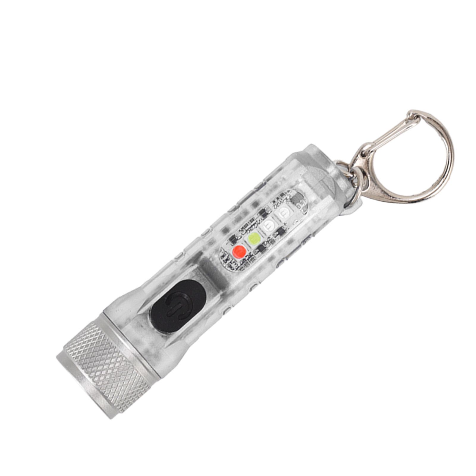 Keychain Flashlight Long Range Super Bright LED Flashlight USB Rechargeable view 4