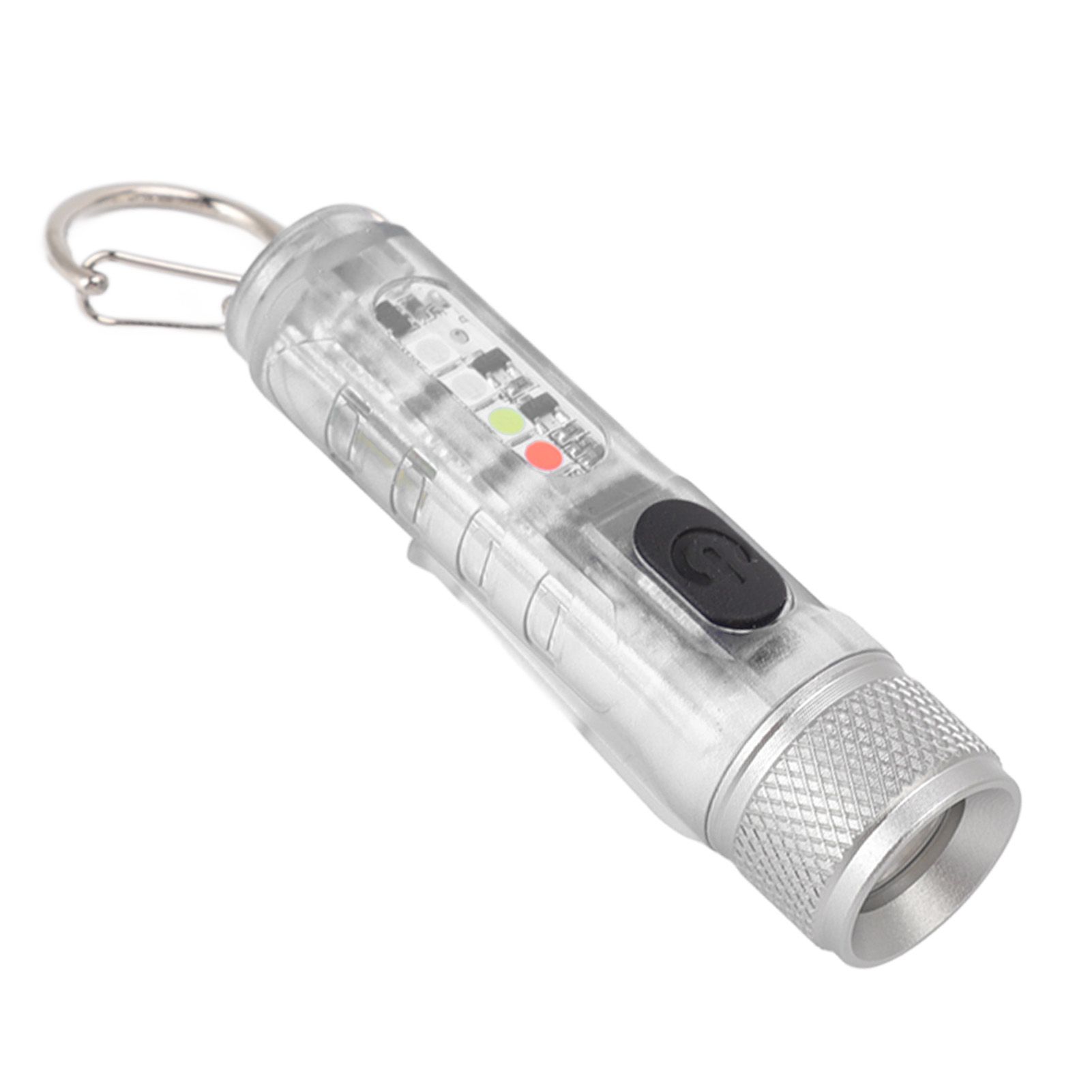 Keychain Flashlight Long Range Super Bright LED Flashlight USB Rechargeable view 6