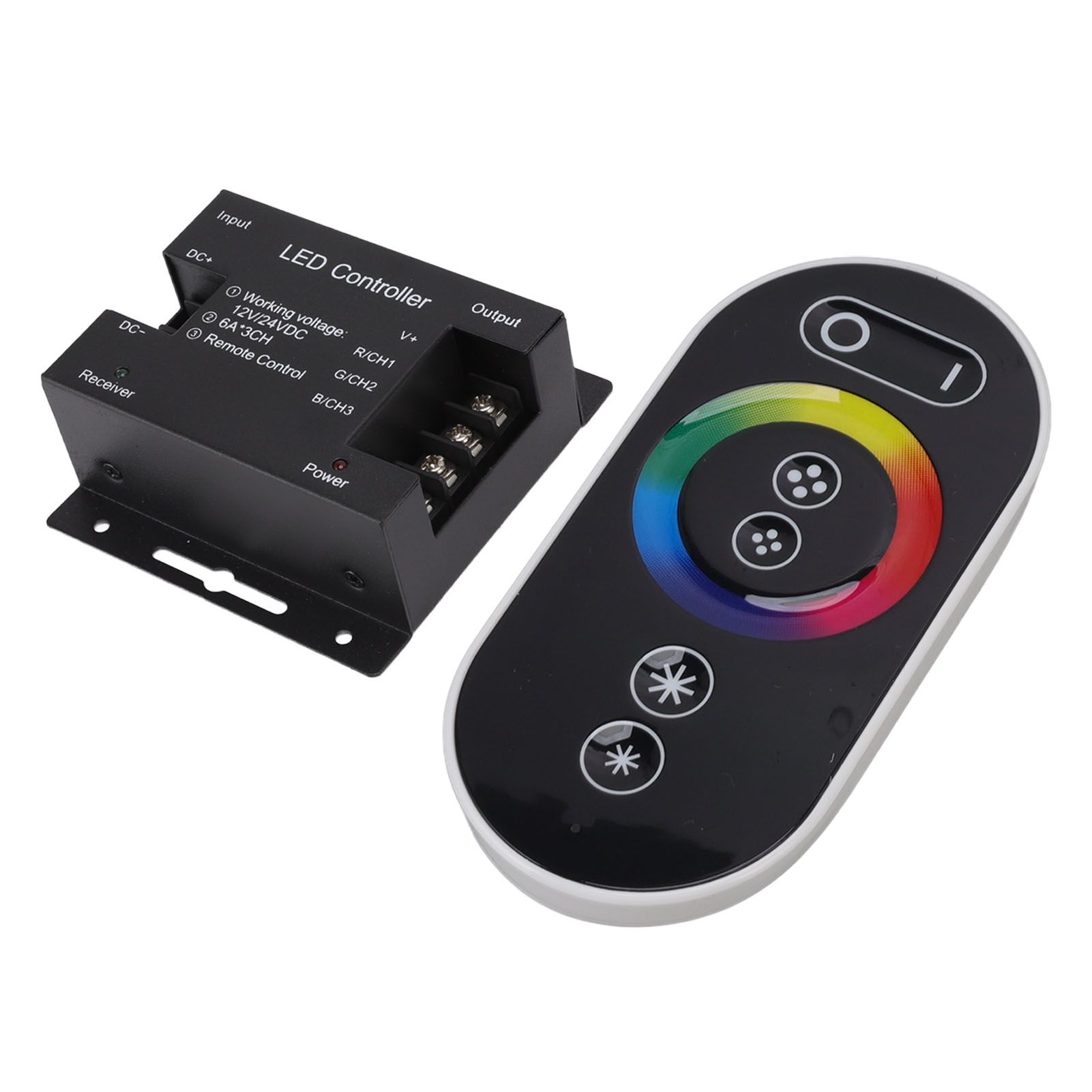 3 Way Dimmer Switch with Remote Control Constant Voltage PWM RGB LED Light