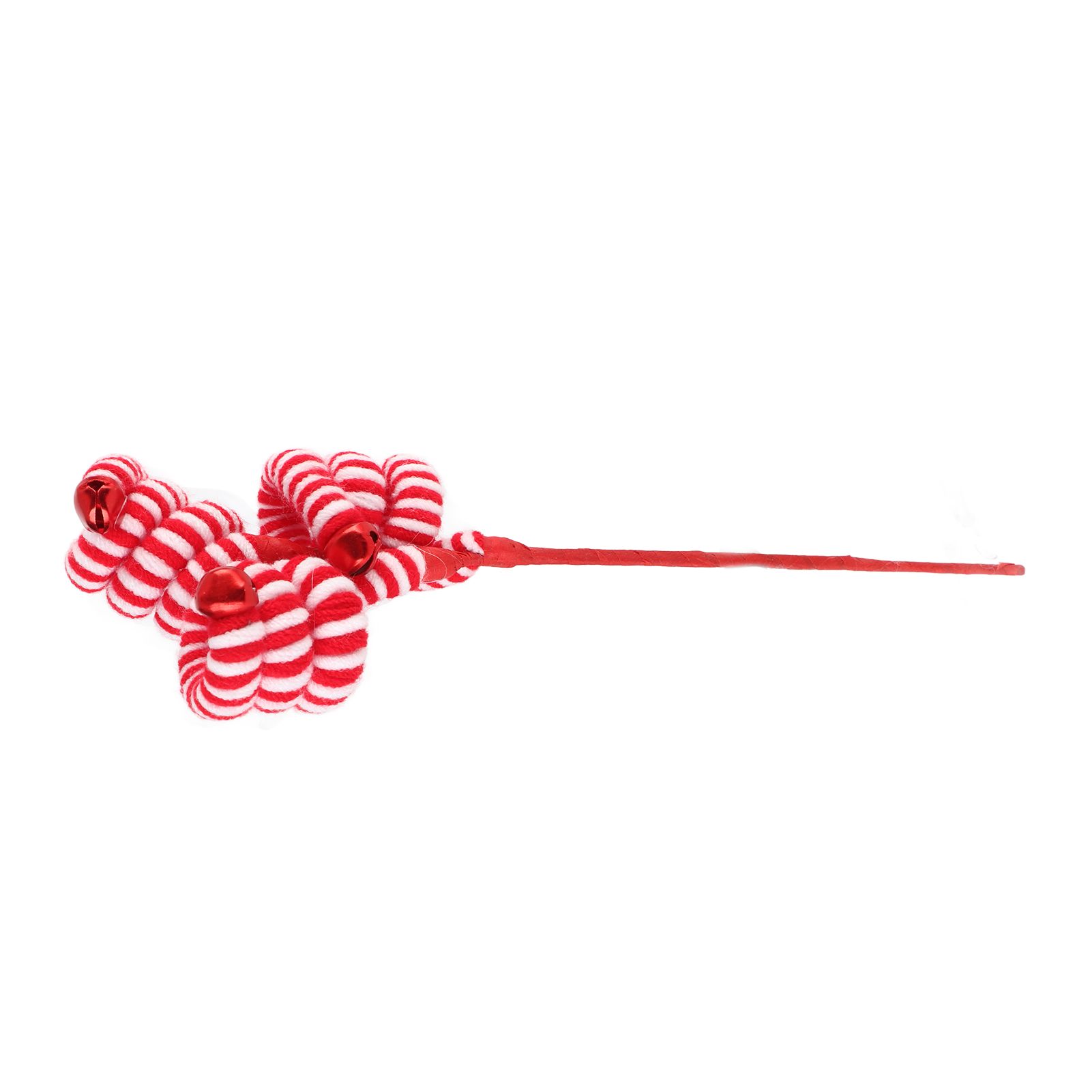 Christmas Candy Canes Wool Christmas Candy Cane Hanging Ornaments view 7