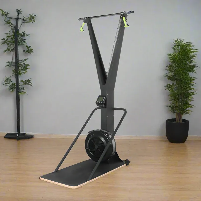 Eeeza Air Resistance Ski Trainer – Vertical Full-Body Cardio Machine with view 2