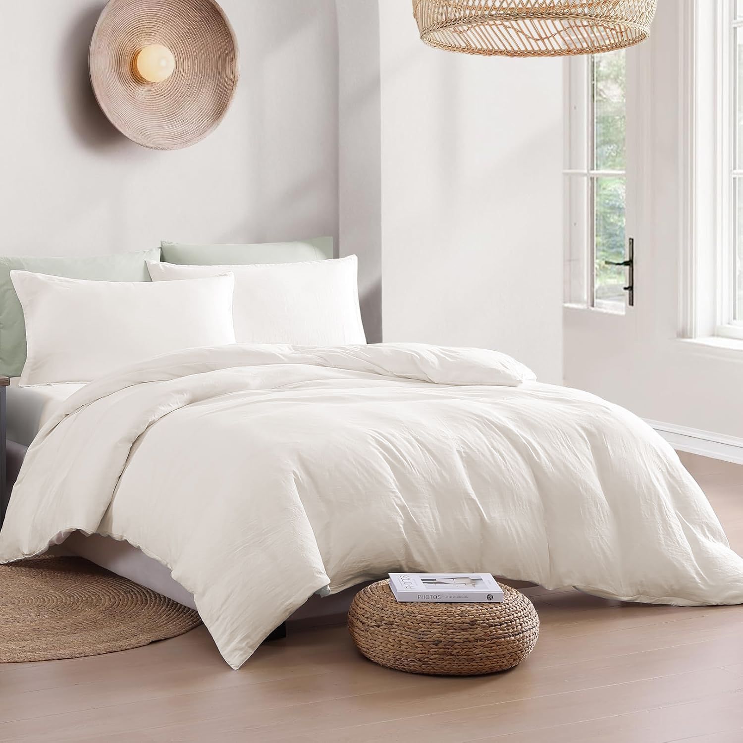 Hotel Soft Microfiber Duvet Cover Set-2000TC Quilt Cover Set & Pillowcases -1 view 7