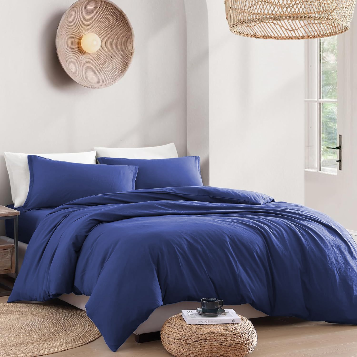 Hotel Soft Microfiber Duvet Cover Set-2000TC Quilt Cover Set & Pillowcases -1 view 7