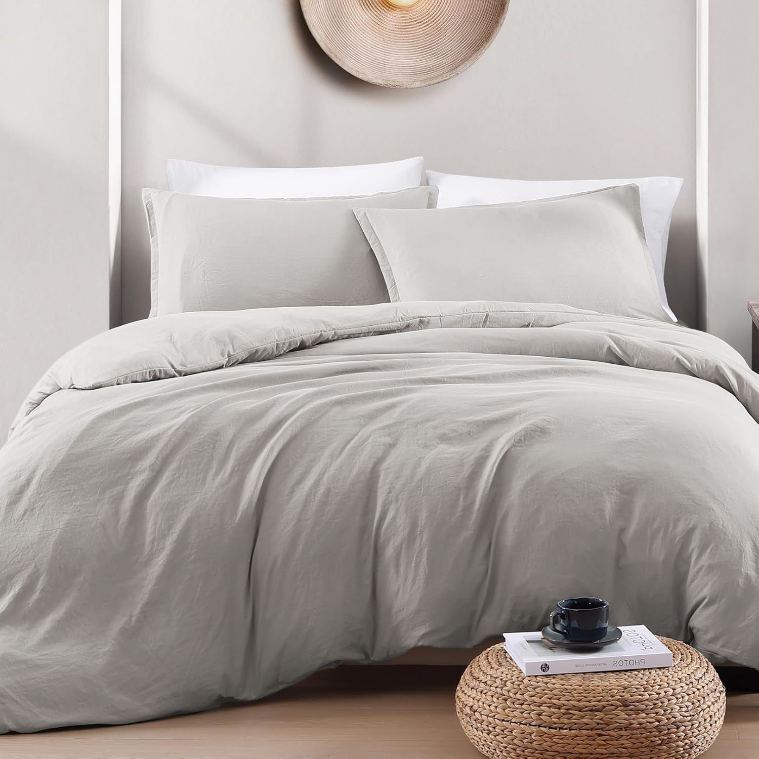 Hotel Soft Microfiber Duvet Cover Set-2000TC Quilt Cover Set & Pillowcases -1 view 2