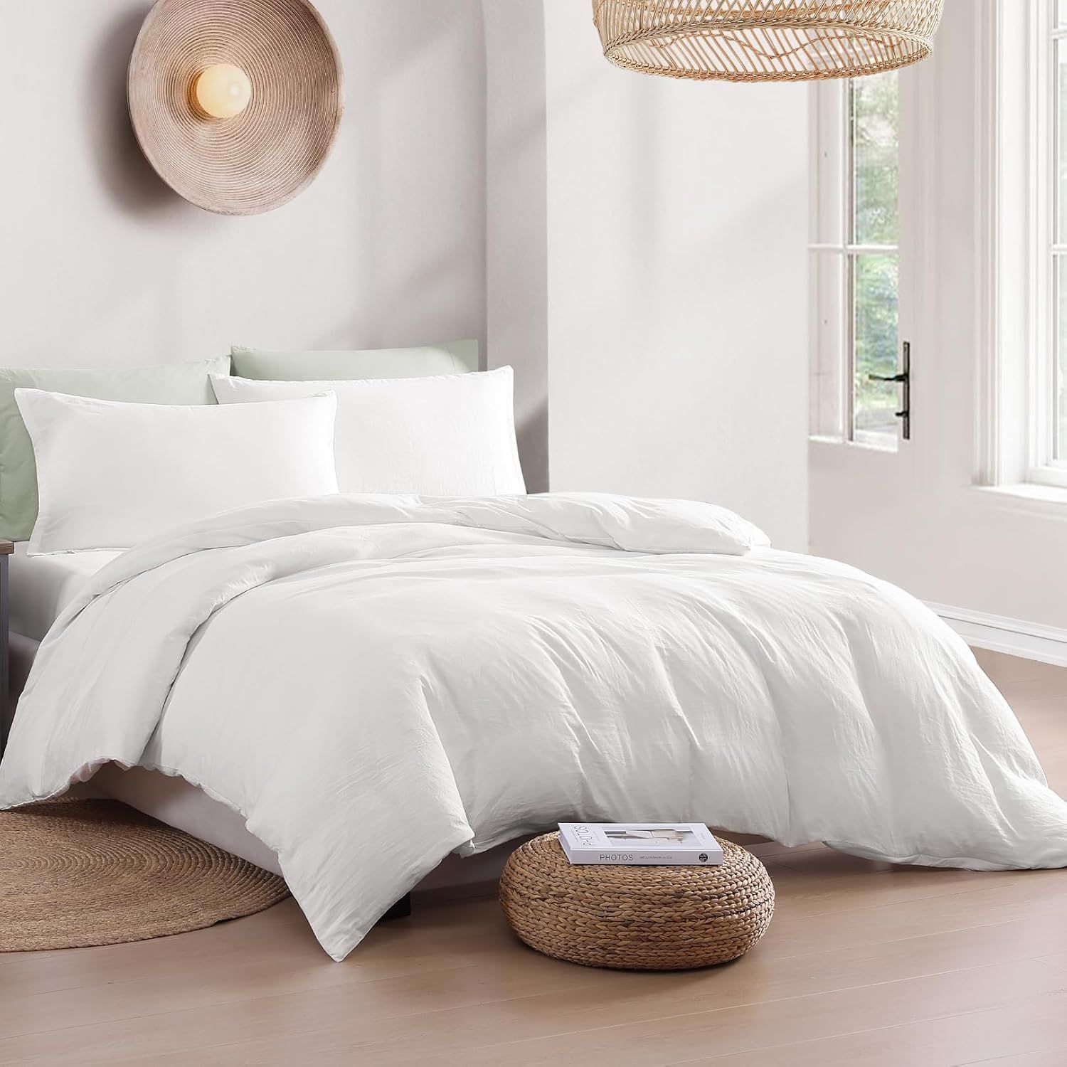 Hotel Soft Microfiber Duvet Cover Set-2000TC Quilt Cover Set & Pillowcases -1 view 6