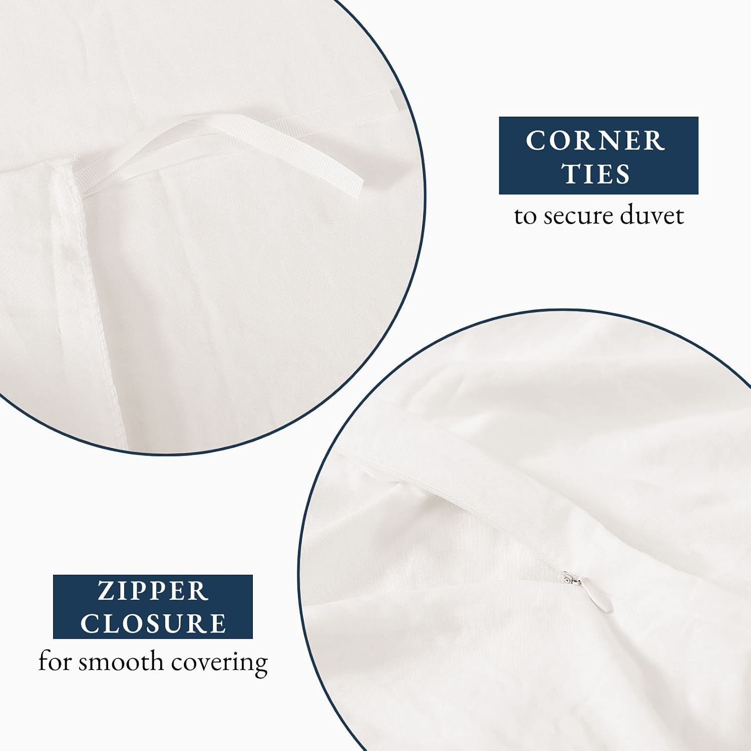 Hotel Soft Microfiber Duvet Cover Set-2000TC Quilt Cover Set & Pillowcases -1 view 5