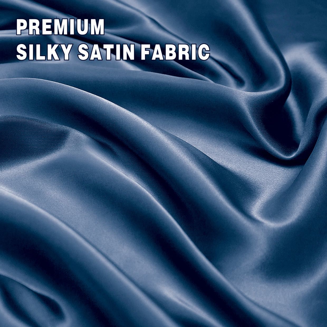 Art Silk Satin Sheet Set Hotel 4 Pieces Fitted/Flat Sheet Bedding Set-Luxury view 2