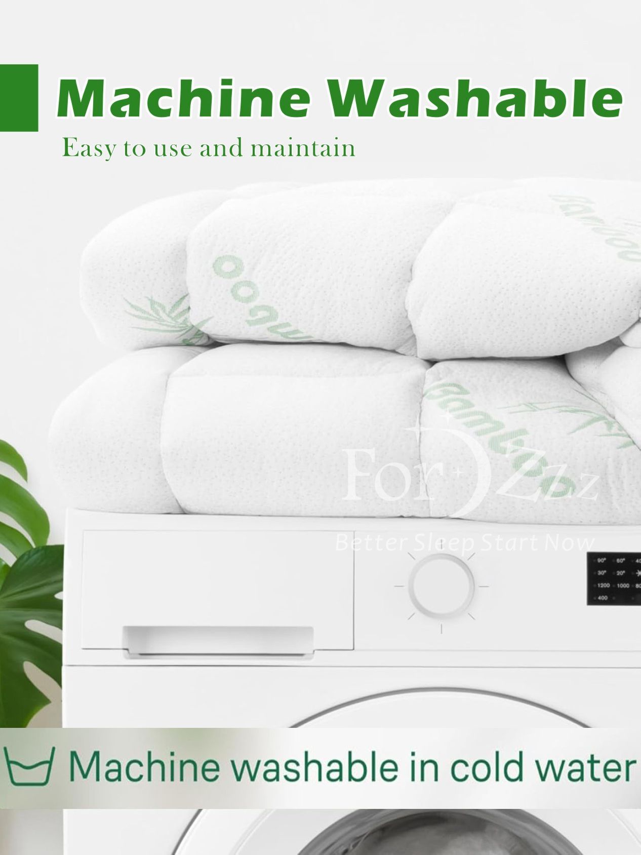 800GSM Mattress Topper Viscose Derived from Bamboo view 10