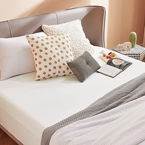 2000TC Hotel Quality Fitted Sheets - 2 Piece Fitted Sheets -Breathable Bedding view 2