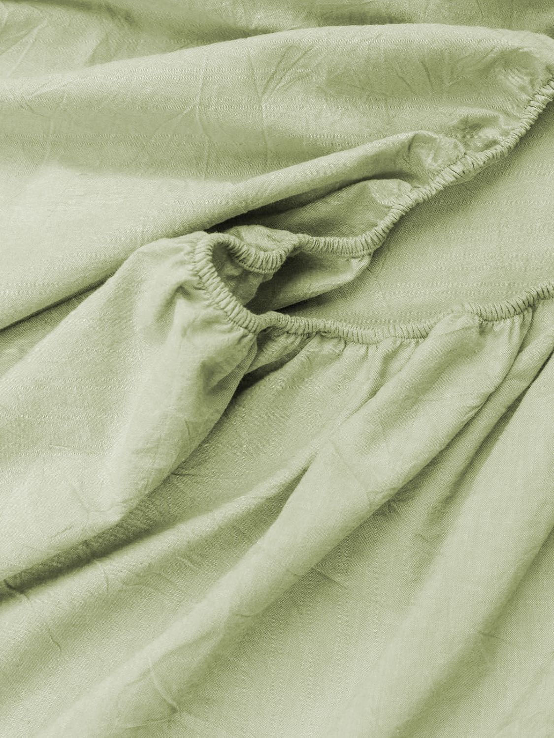 100% Cotton Fitted Sheet - Super Soft 40cm Deep Pocket Bottom Sheets - White view 4