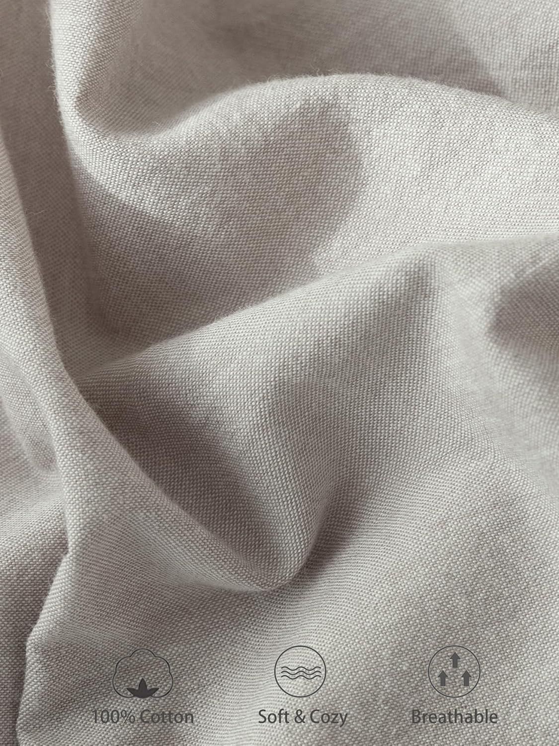 100% Cotton Fitted Sheet - Super Soft 40cm Deep Pocket Bottom Sheets - White view 5