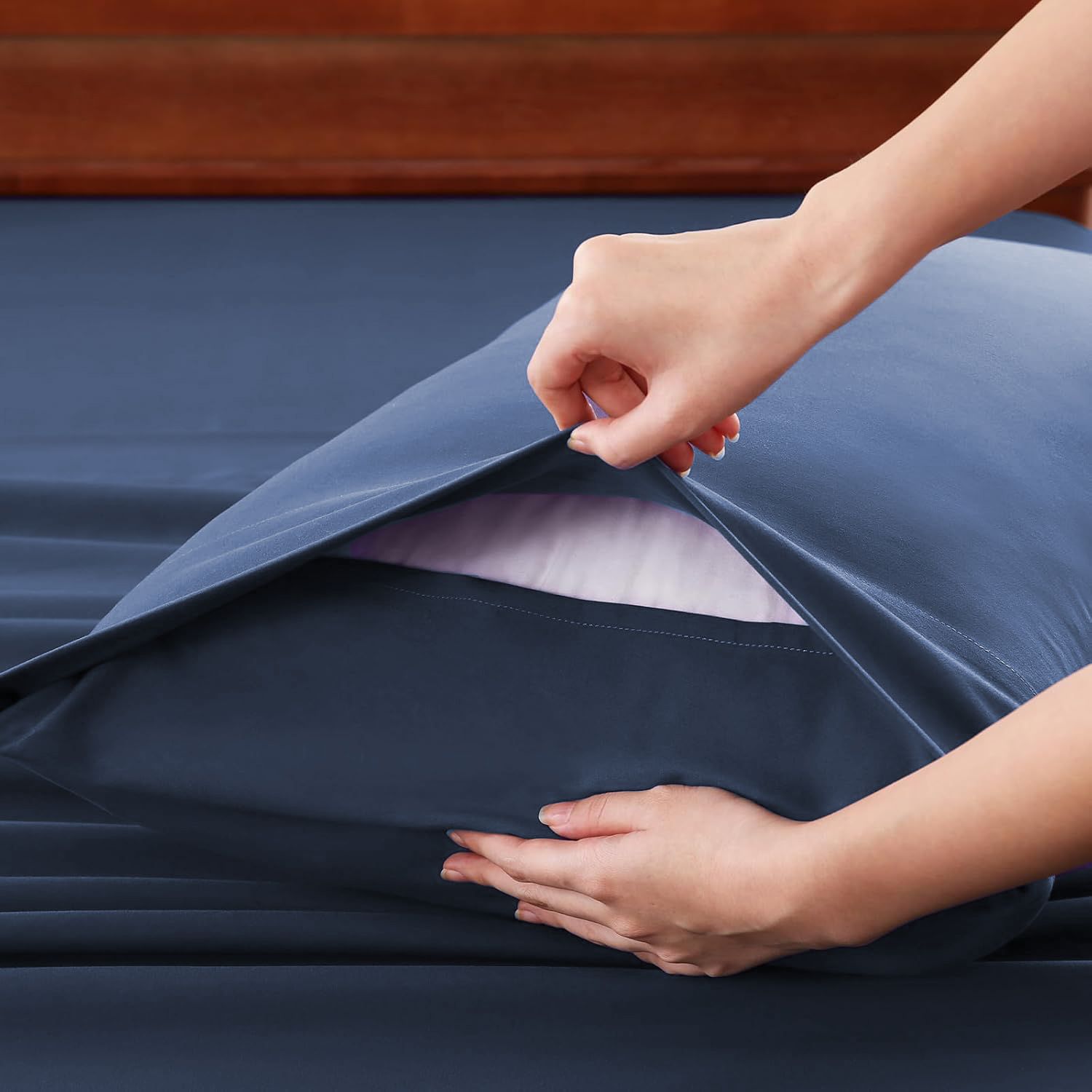 Hotel Soft Bed Sheet Set- Bedding Sheets & Pillowcases -Breathable Bedding view 6
