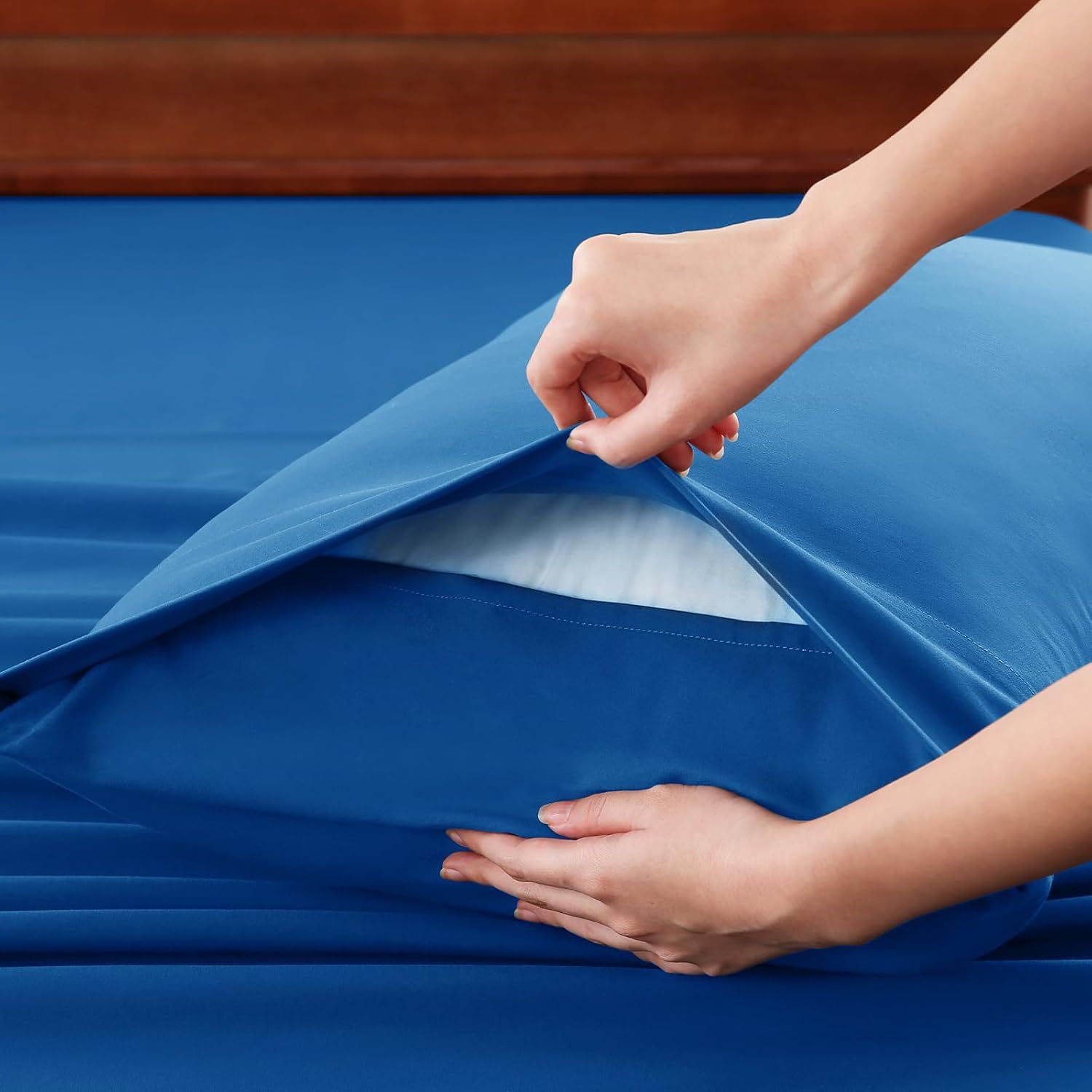 Hotel Soft Bed Sheet Set- Bedding Sheets & Pillowcases -Breathable Bedding view 6