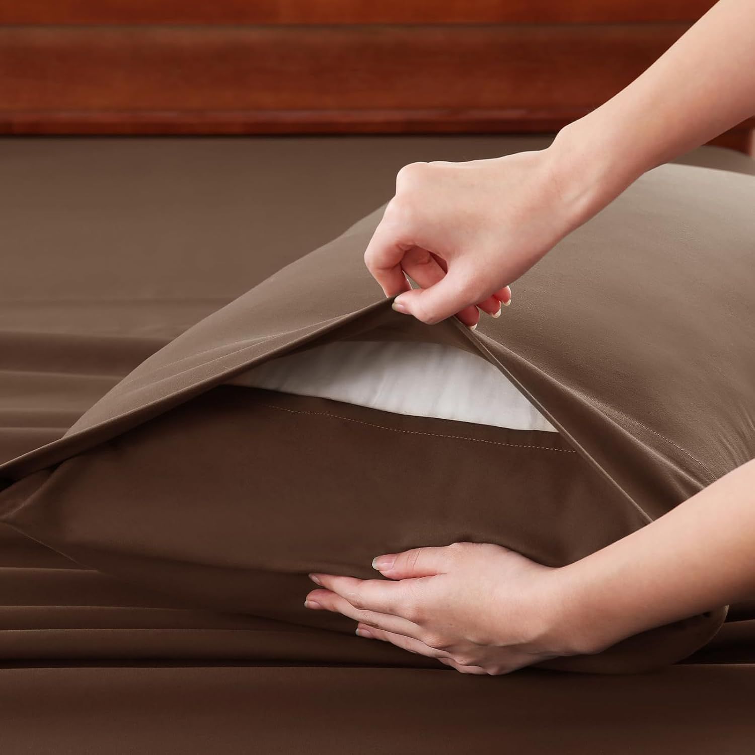 Hotel Soft Bed Sheet Set- Bedding Sheets & Pillowcases -Breathable Bedding view 5
