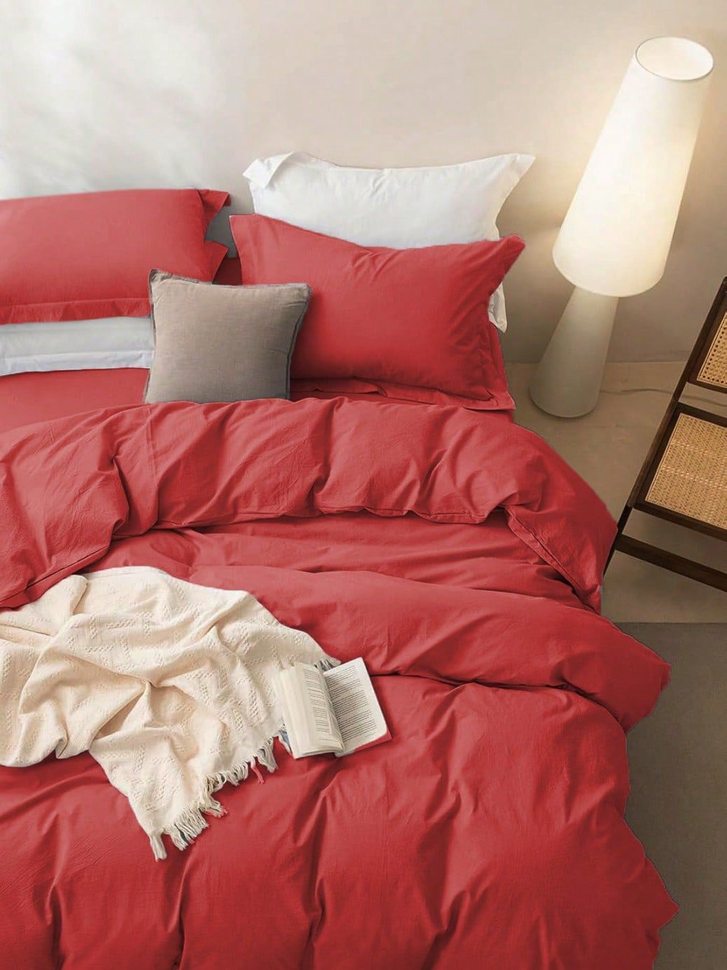 Hotel Soft Microfiber Duvet Cover Set-2000TC Quilt Cover Set & Pillowcases -1 view 5
