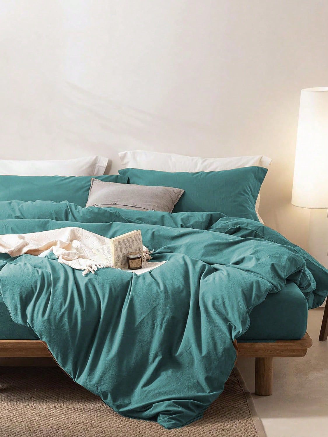 Hotel Soft Microfiber Duvet Cover Set-2000TC Quilt Cover Set & Pillowcases -1 view 7