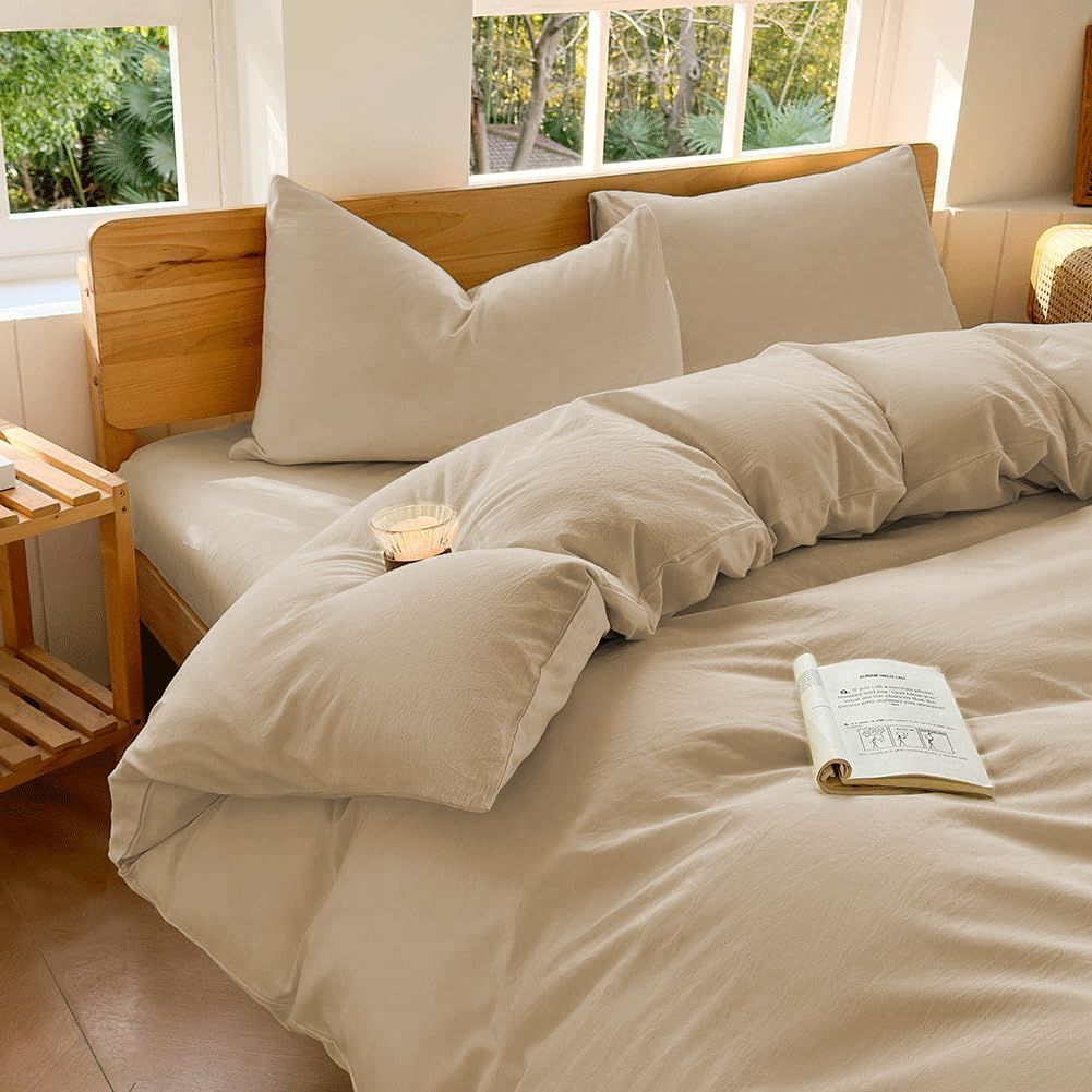 Hotel Soft Microfiber Duvet Cover Set-2000TC Quilt Cover Set & Pillowcases -1 view 2