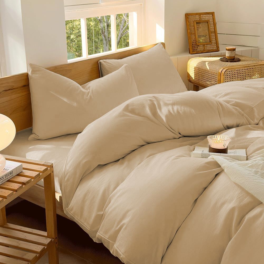Hotel Soft Microfiber Duvet Cover Set-2000TC Quilt Cover Set & Pillowcases -1 view 4