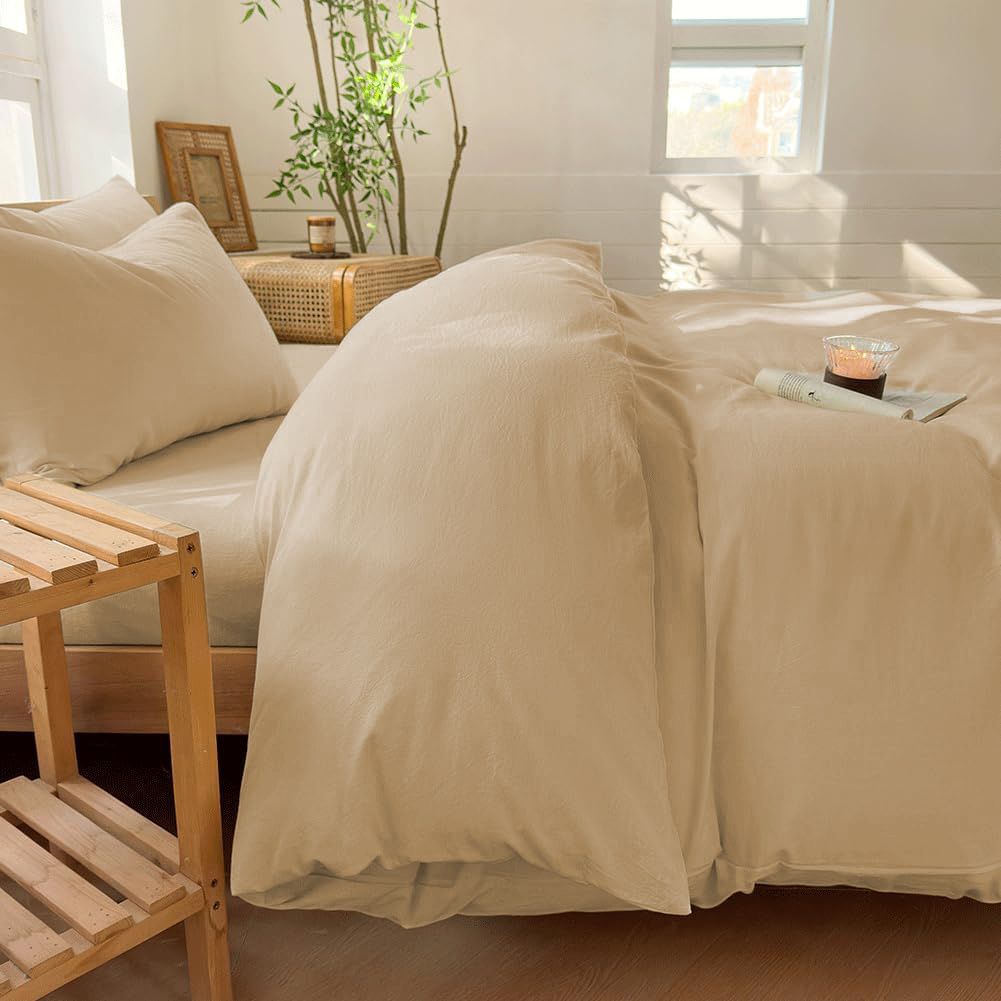 Hotel Soft Microfiber Duvet Cover Set-2000TC Quilt Cover Set & Pillowcases -1 view 5