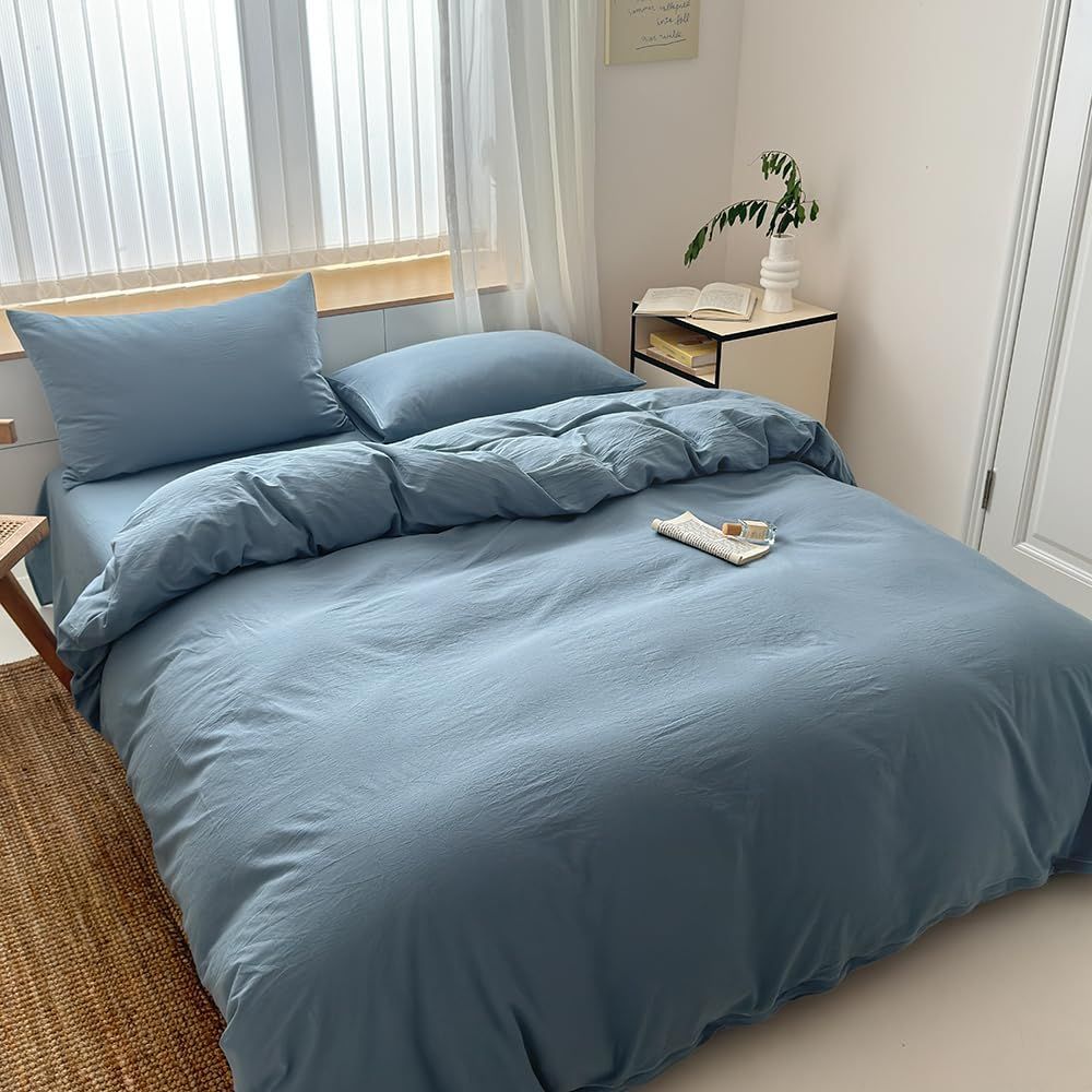Hotel Soft Microfiber Duvet Cover Set-2000TC Quilt Cover Set & Pillowcases -1 view 2