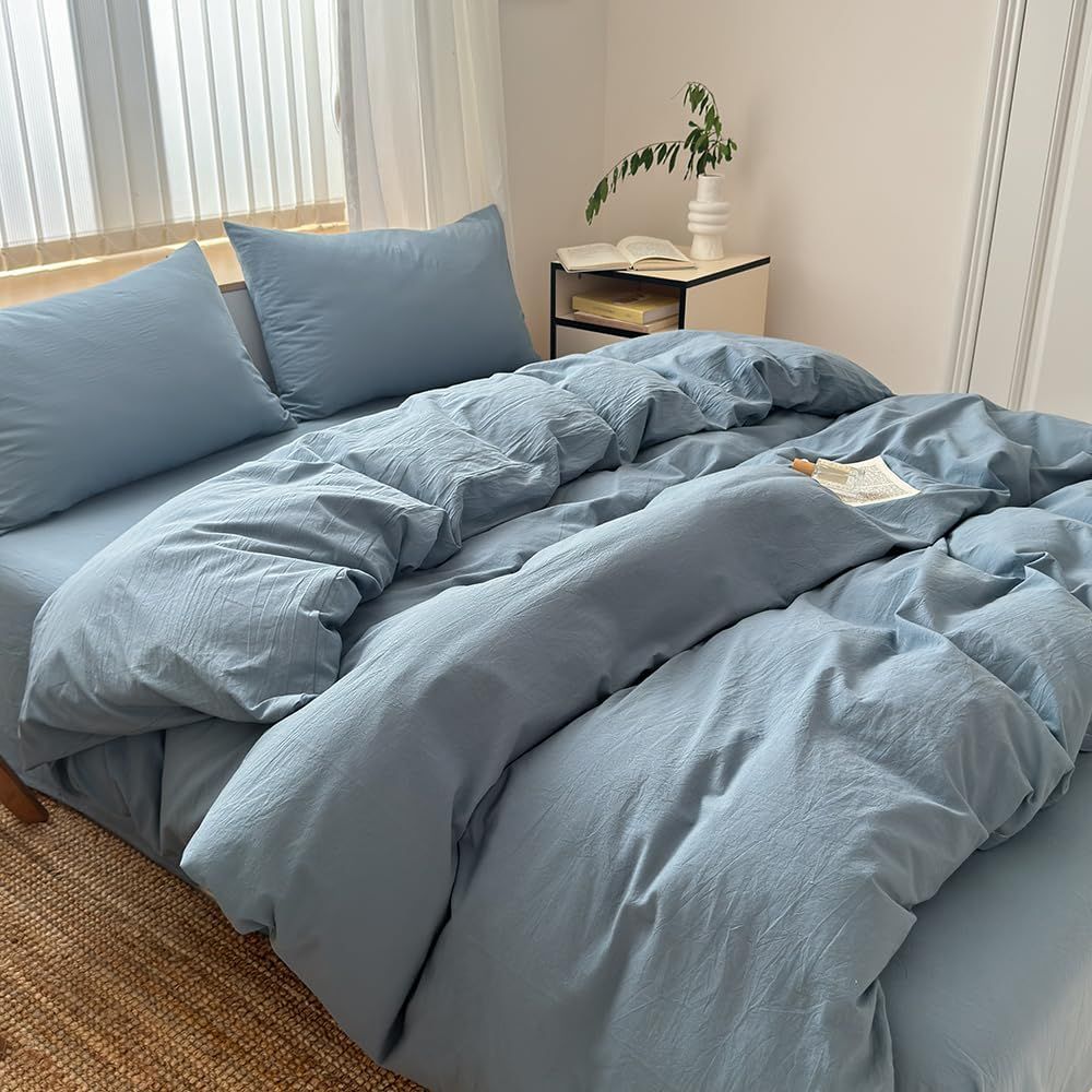Hotel Soft Microfiber Duvet Cover Set-2000TC Quilt Cover Set & Pillowcases -1 view 3