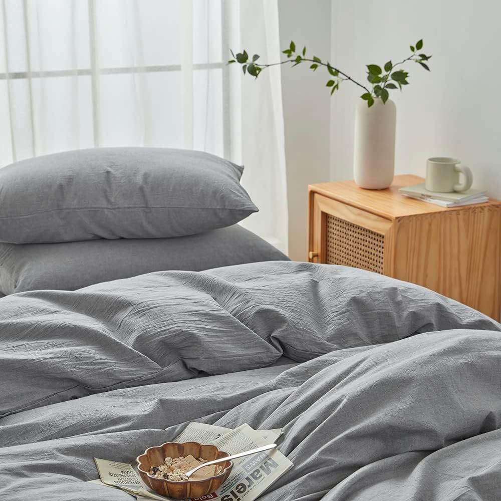 Hotel Soft Microfiber Duvet Cover Set-2000TC Quilt Cover Set & Pillowcases -1 view 4
