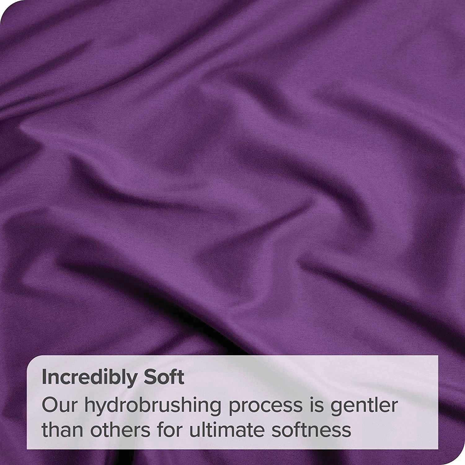 4 Piece Bed Sheet Set- Bedding Sheets & Pillowcases -Breathable Bedding - Wrinkle view 3
