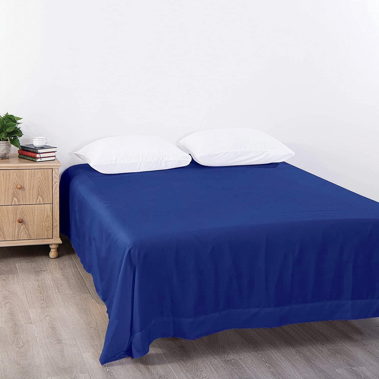 Elegant Comfort Premium Hotel Quality 1-Piece Double Flat Sheet view 2