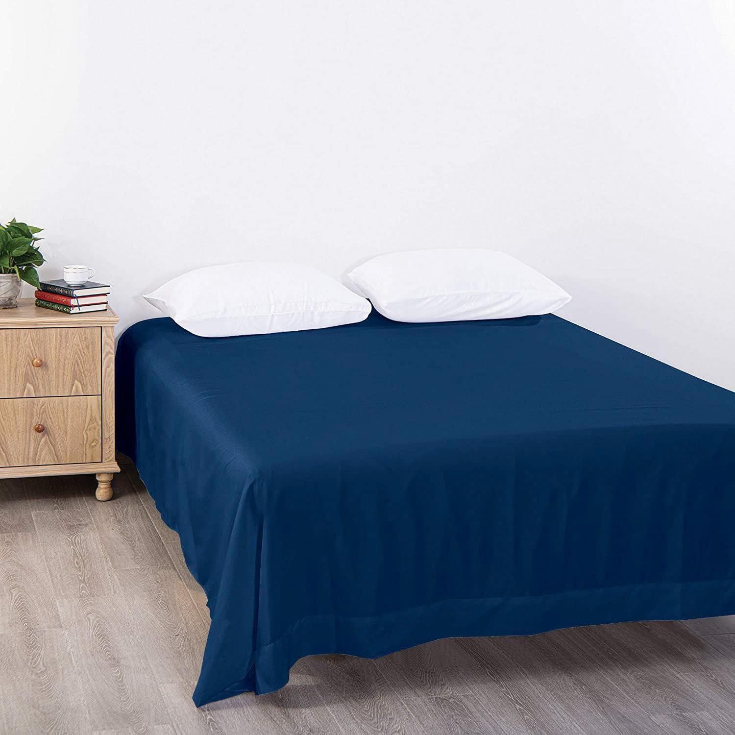 Elegant Comfort Premium Hotel Quality 1-Piece Double Flat Sheet