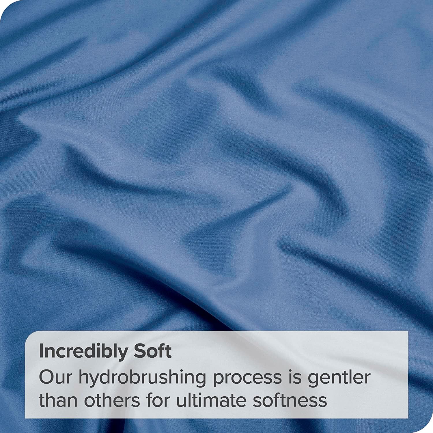 3 Piece Bed Sheet Set- Bedding Sheets & Pillowcases -Breathable Bedding - Wrinkle view 3