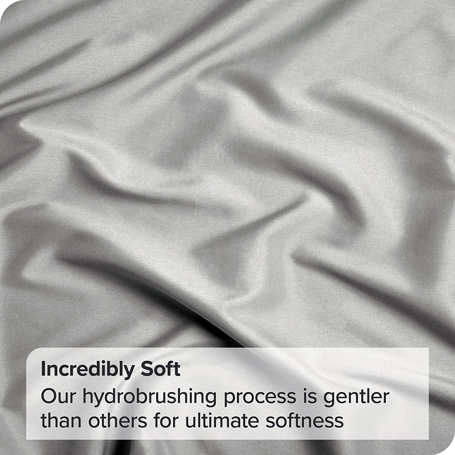 3 Piece Bed Sheet Set- Bedding Sheets & Pillowcases -Breathable Bedding - Wrinkle view 4