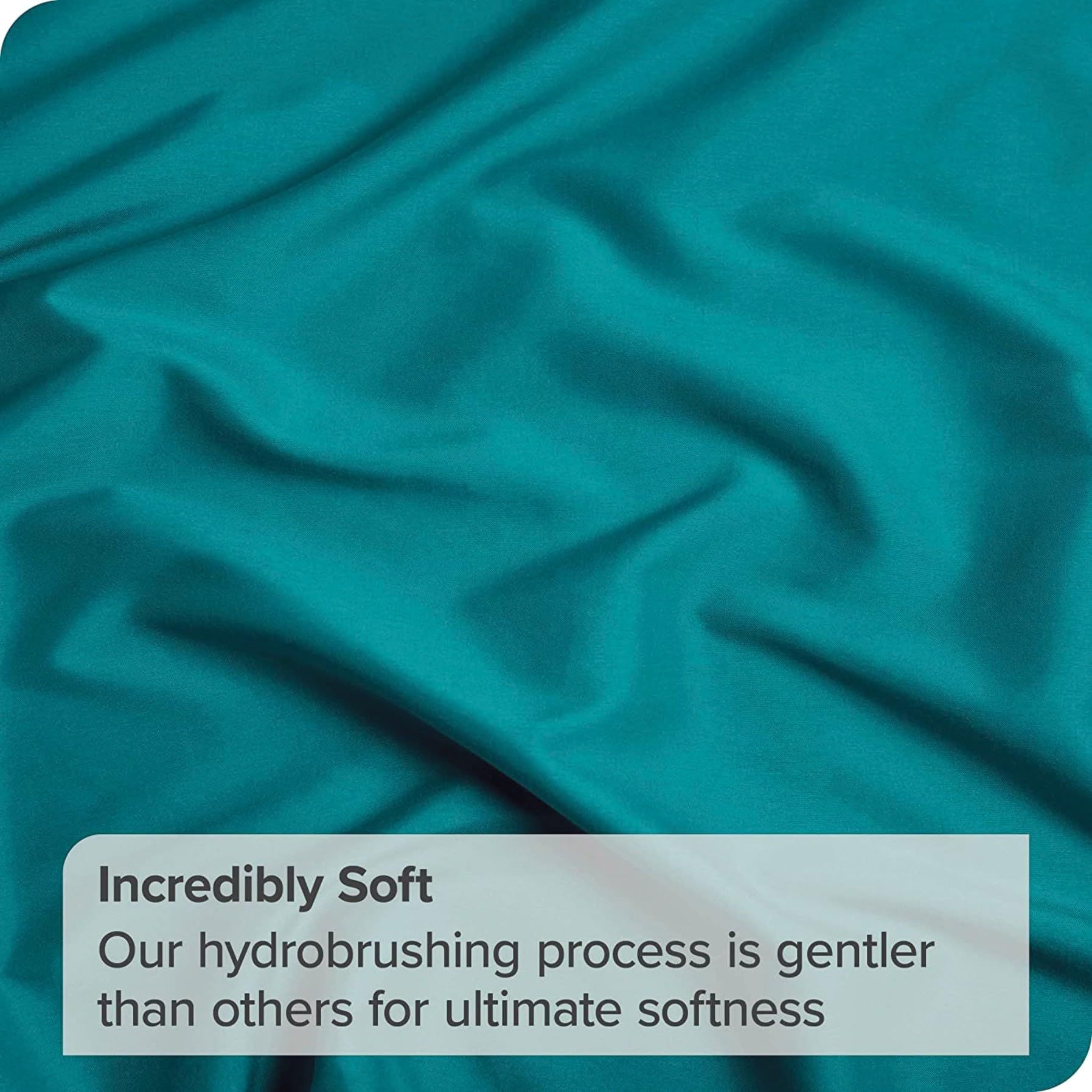 3 Piece Fitted Sheet Set- Fitted Sheet & Pillowcases -Breathable Bedding - Wrinkle view 8