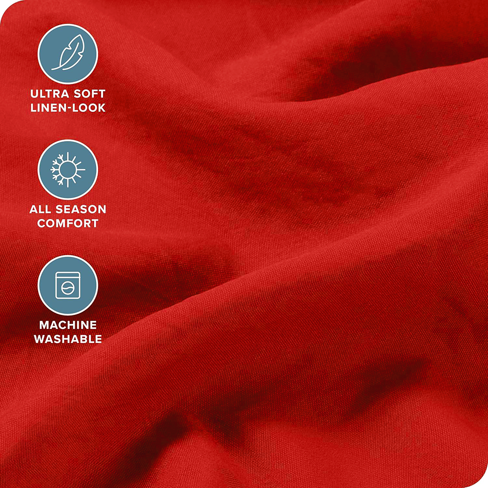 Hotel Quality Fitted Sheet - 1 Piece Fitted Sheet -Breathable Bedding - Wrinkle view 5