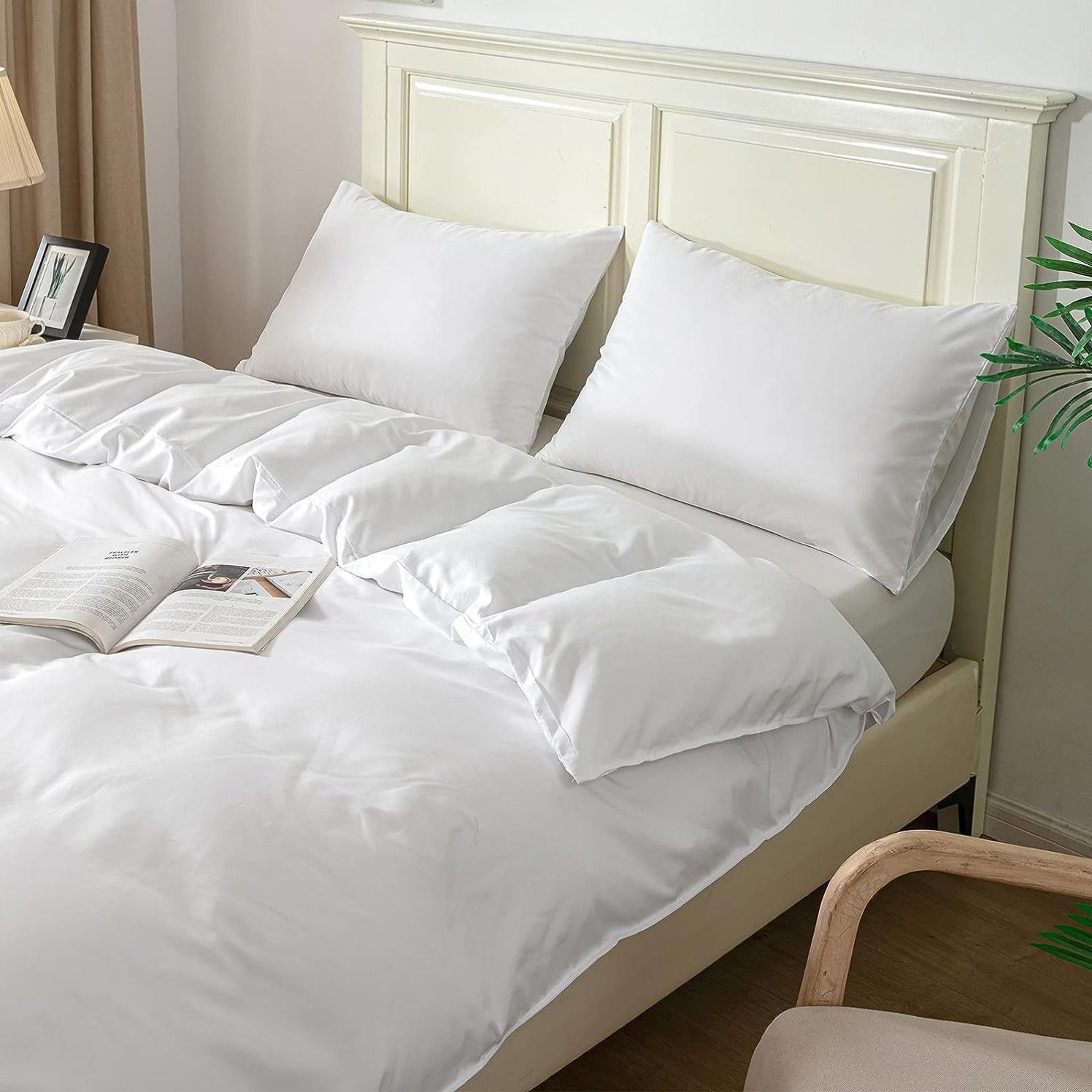 2 Piece Hotel Soft Microfiber Quilt Cover Set-2000TC Duvet/Donna Cover Set & view 5