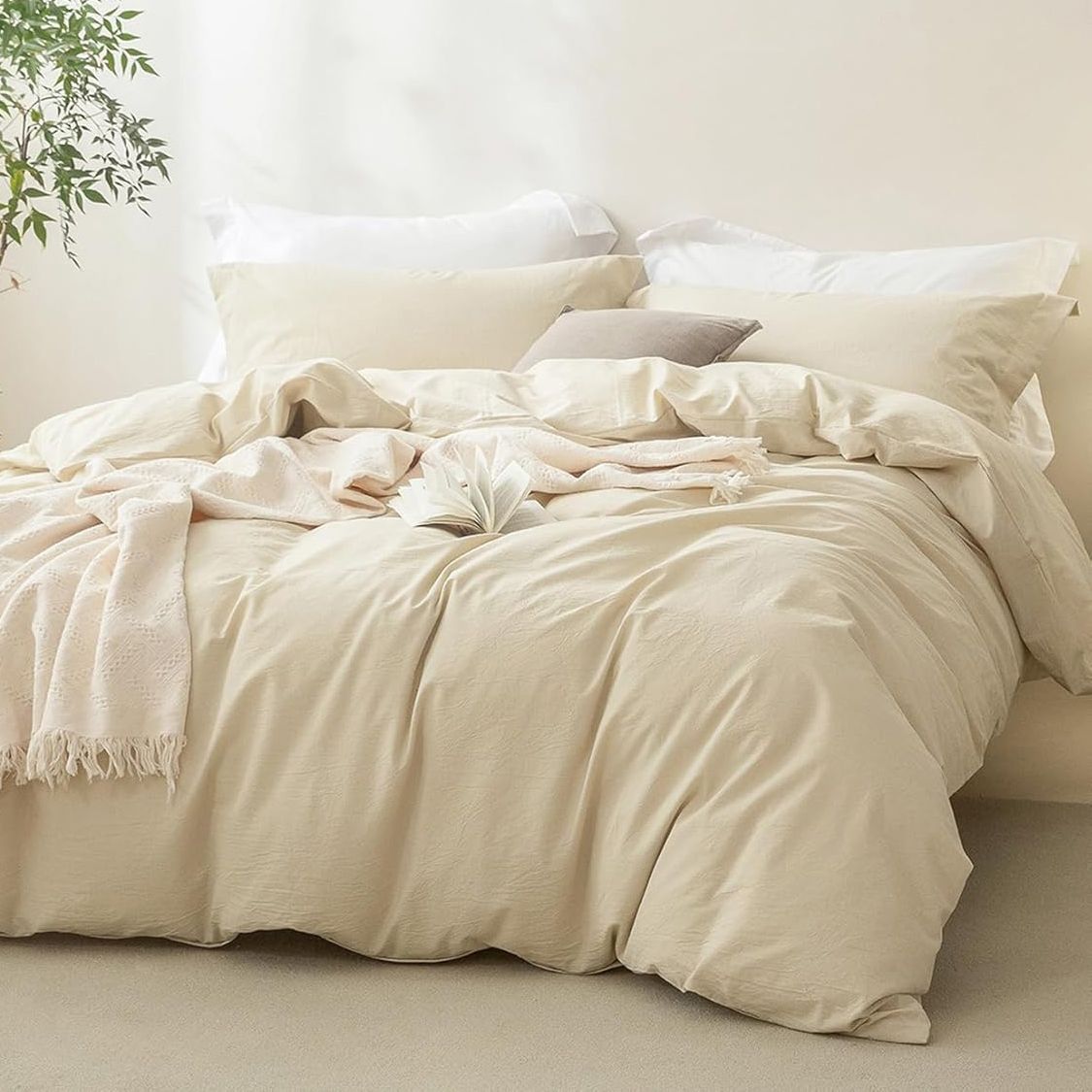 2 Piece Hotel Soft Microfiber Quilt Cover Set-2000TC Duvet/Donna Cover Set &