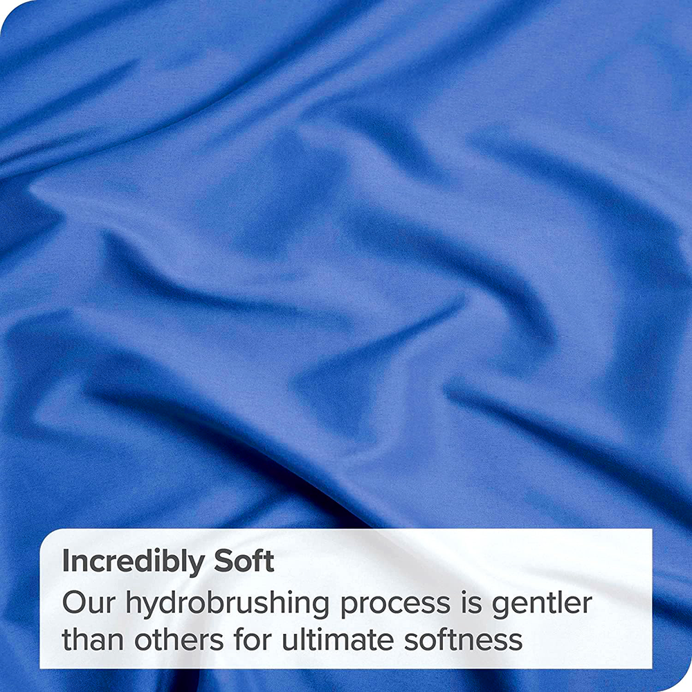 2 Piece Fitted Sheet Set- Fitted Sheet & Pillowcases -Breathable Bedding - Wrinkle view 7
