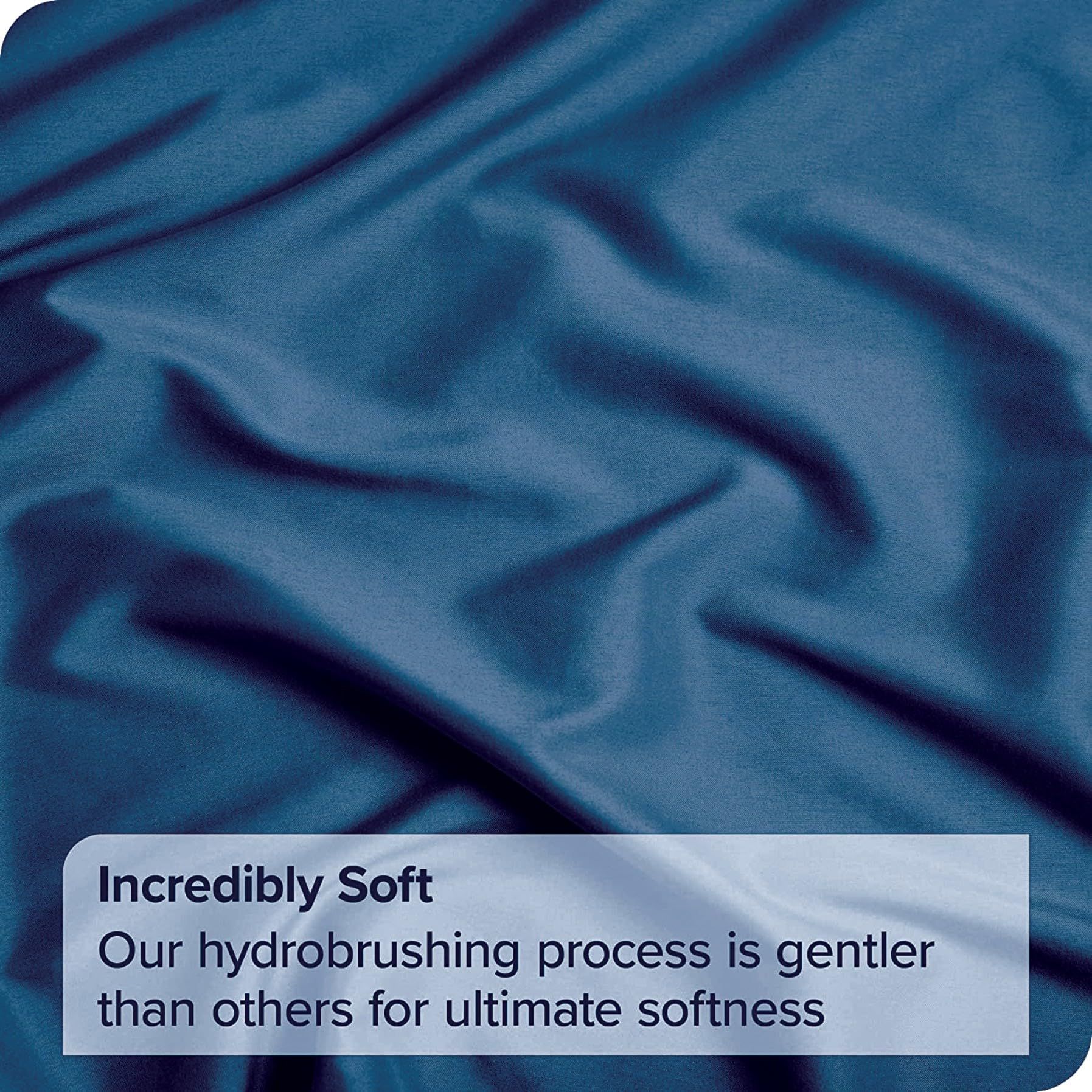 2 Piece Fitted Sheet Set- Fitted Sheet & Pillowcases -Breathable Bedding - Wrinkle view 7