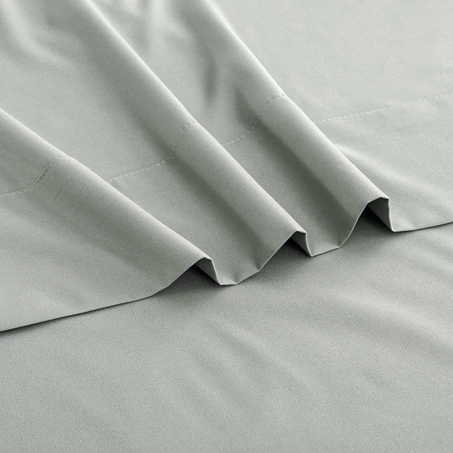 Elegant Comfort Premium Hotel Quality 1-Piece Single Flat Sheet view 2