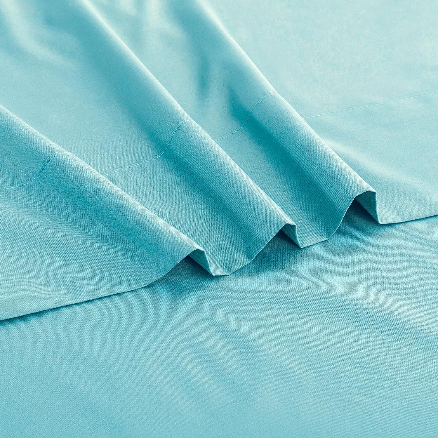 Elegant Comfort Premium Hotel Quality 1-Piece Super King Flat Sheet view 2