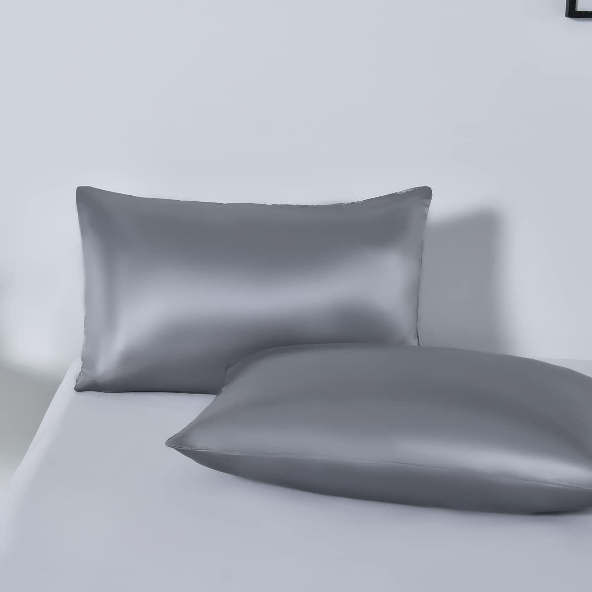 Satin Quilt cover Set Hotel 3 Pieces Quilt cover with Pillowcase view 4